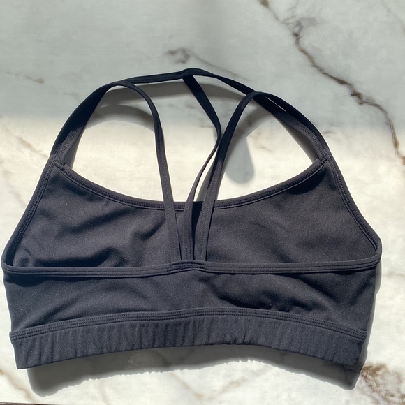Alphalete Surface Tri Bra Black Medium - Picture 4 of 5